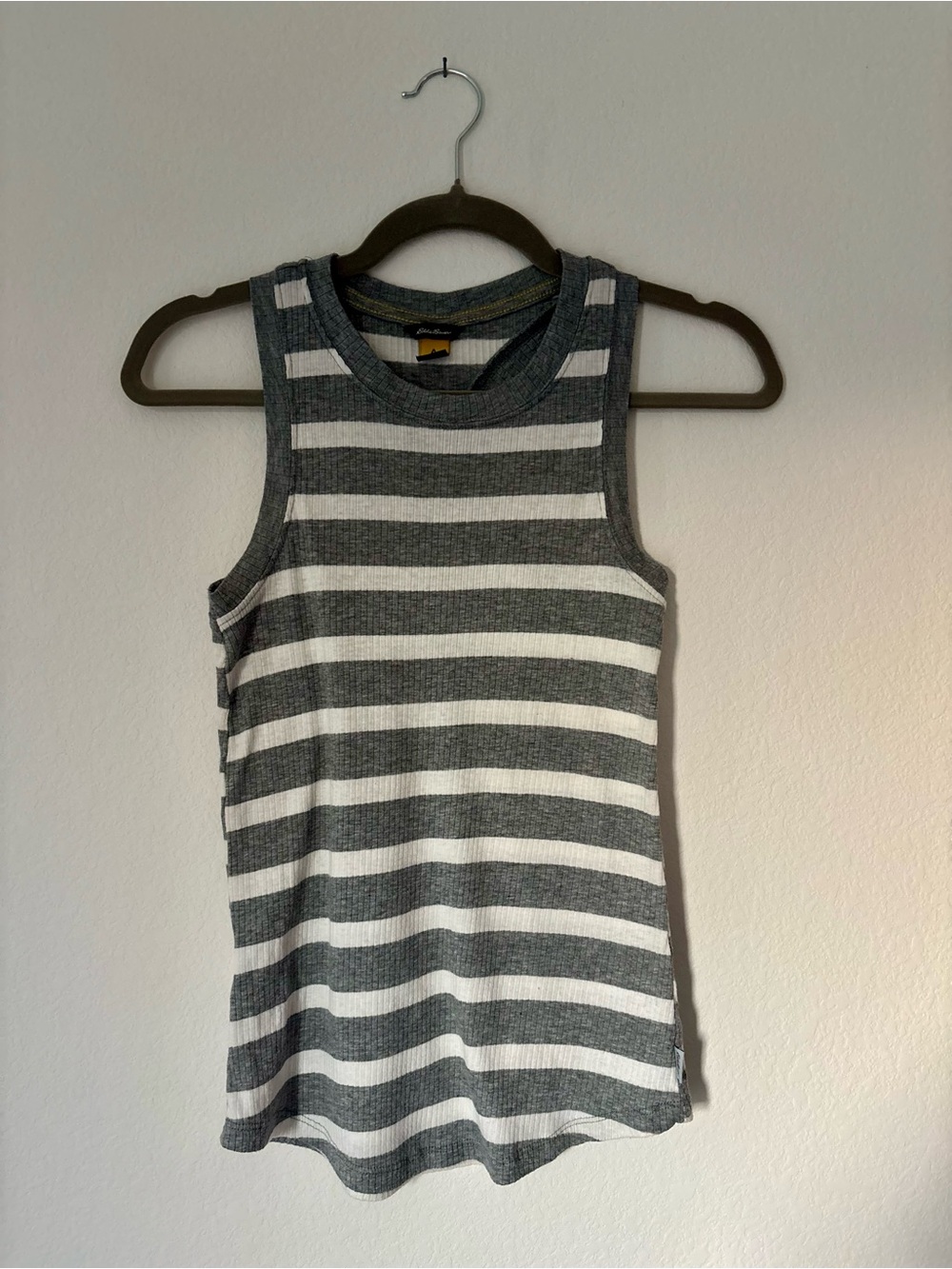 Striped Halter Tank Top